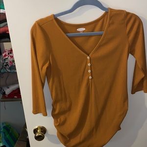 3/4 sleeve maternity top